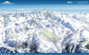 Picture of alpe d'huez piste map